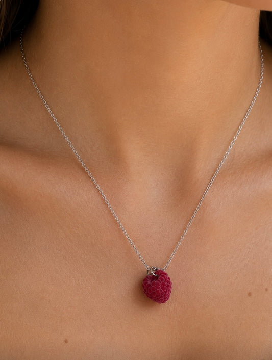 Velvet Raspberry Necklace