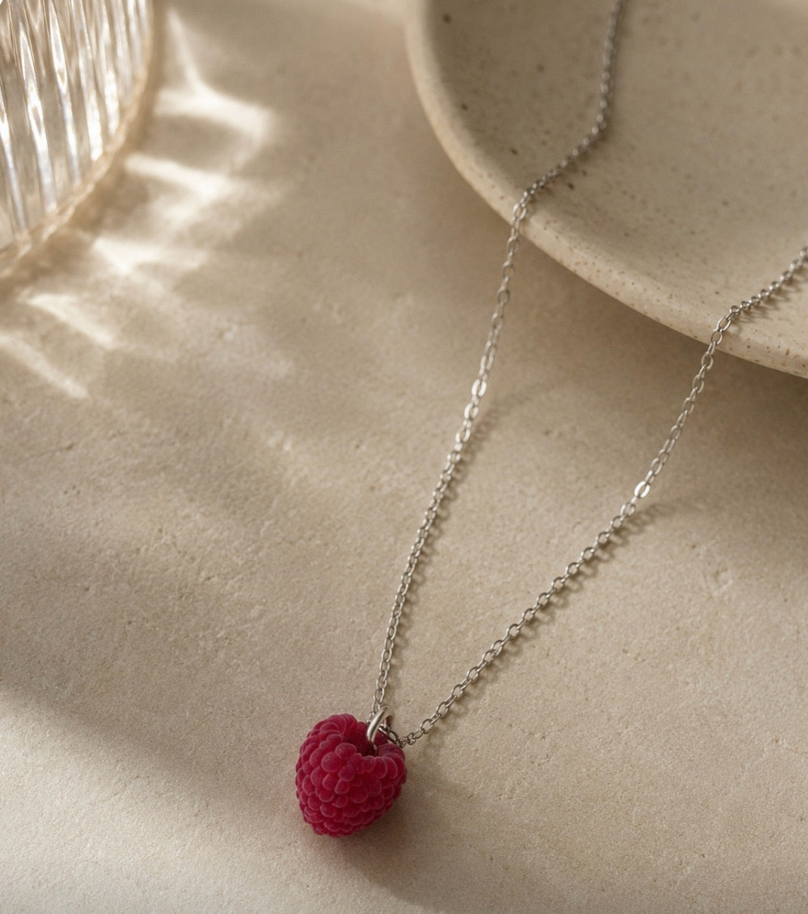 Velvet Raspberry Necklace