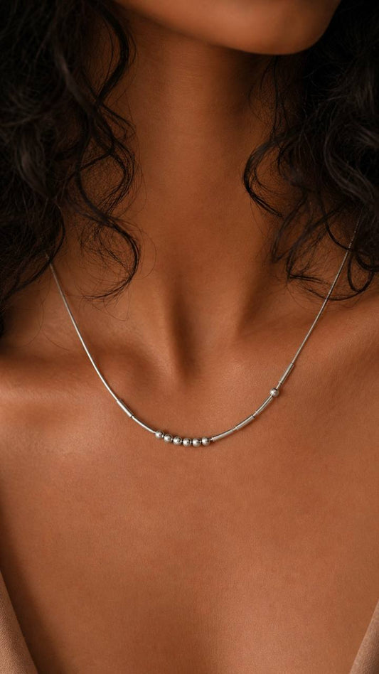 Morse Code Necklace