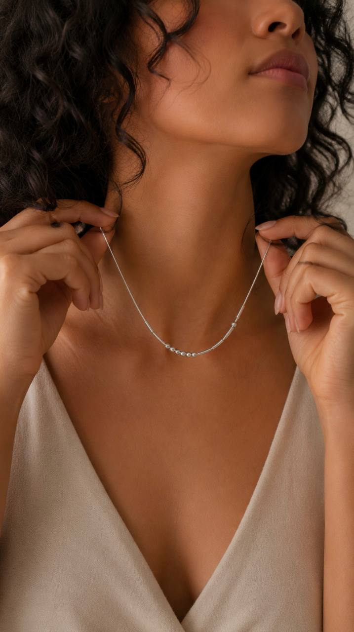 Morse Code Necklace