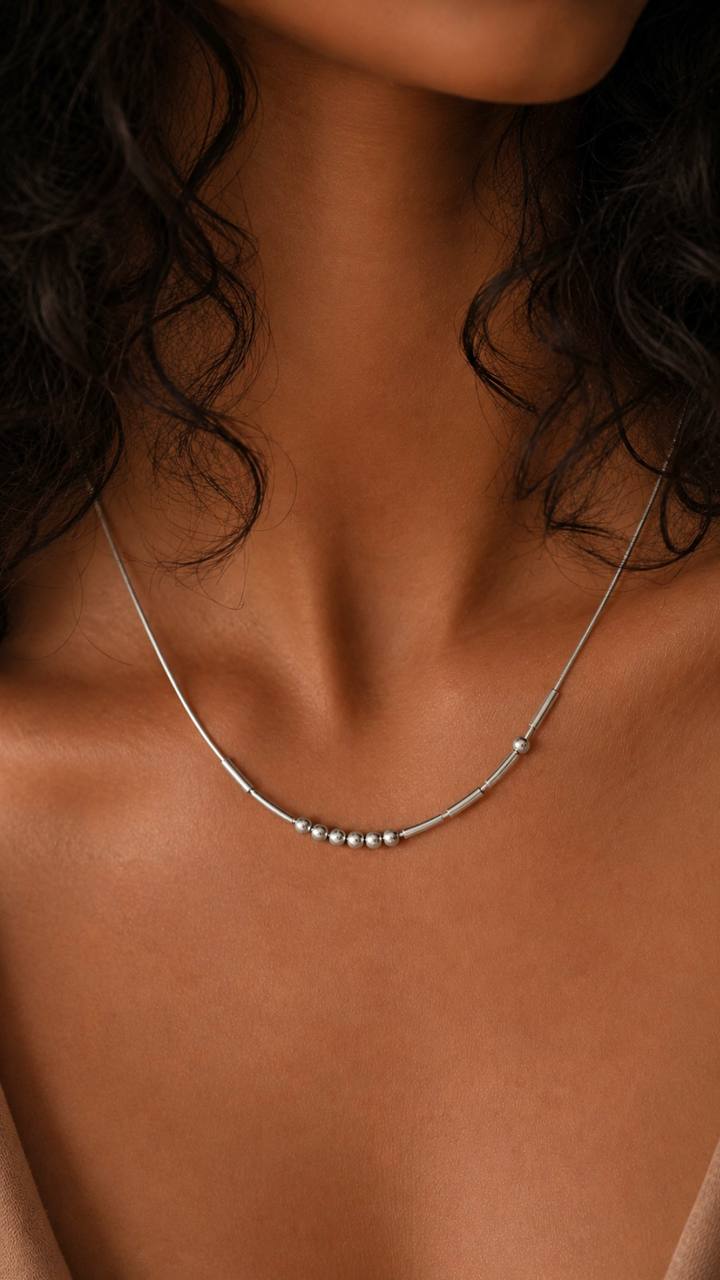 Morse Code Necklace